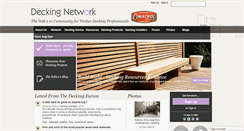 Desktop Screenshot of deckingnetwork.com